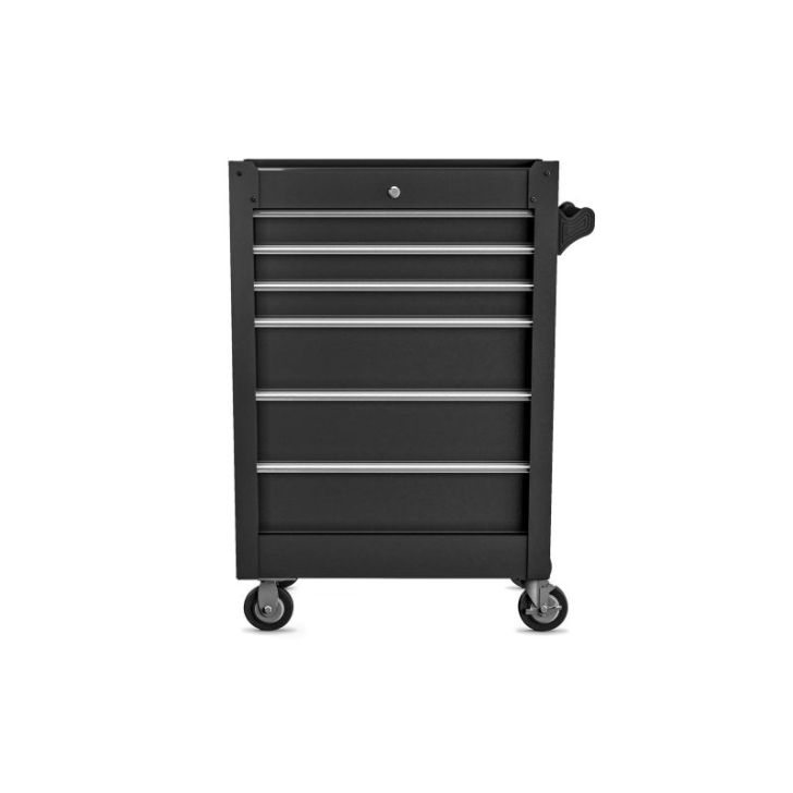 Melna riteņu rīku kaste darbnīcai JOE All Black 680 x 995 x 460 mm