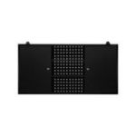 Melns metāla piekaramais skapis garāžai un darbnīcai BEN 1200 x 600 x 200 mm