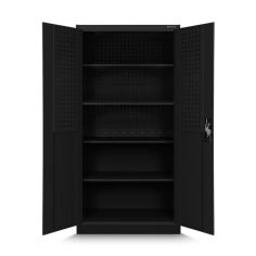 BRUNO instrumentu skapis, 920 x 1850 x 500 mm, All Black 2