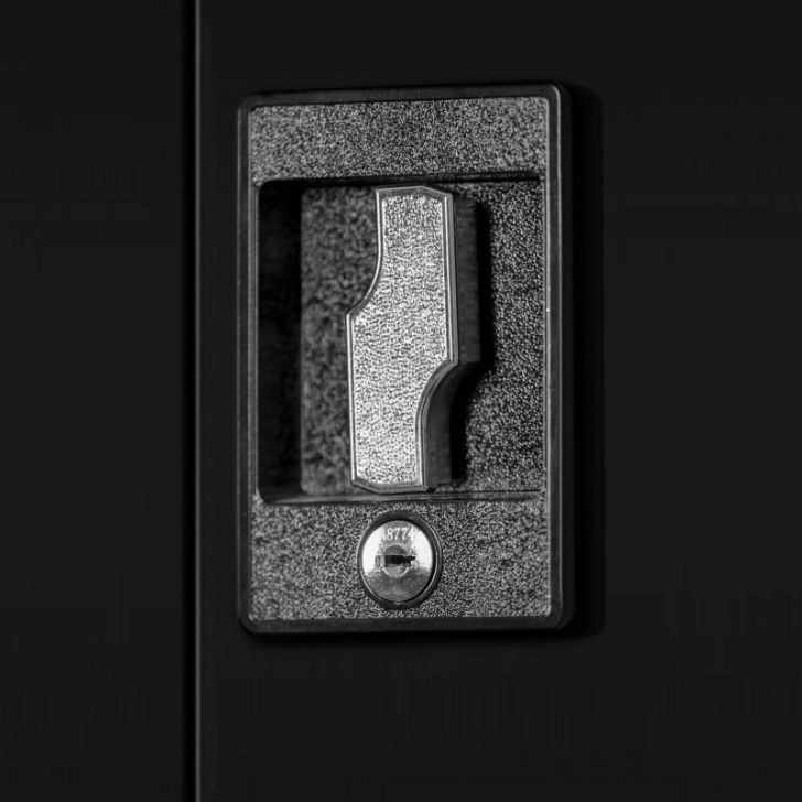 BRUNO instrumentu skapis, 920 x 1850 x 500 mm, All Black