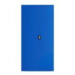 BRUNO metāla darbnīcas un instrumentu skapis, 920 x 1850 x 500 mm, zils