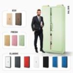 JAN biroja skapis, 900 x 1850 x 400 mm, Fresh Style: pasteļzaļš