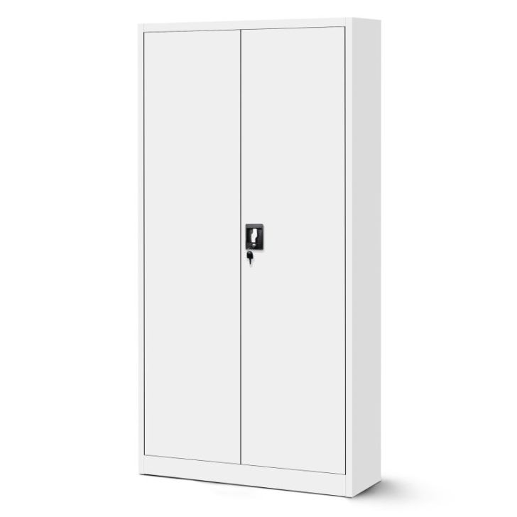 4 metāla biroja dokumentu skapju komplekts JAN, 900 x 1850 x 400 mm, balts