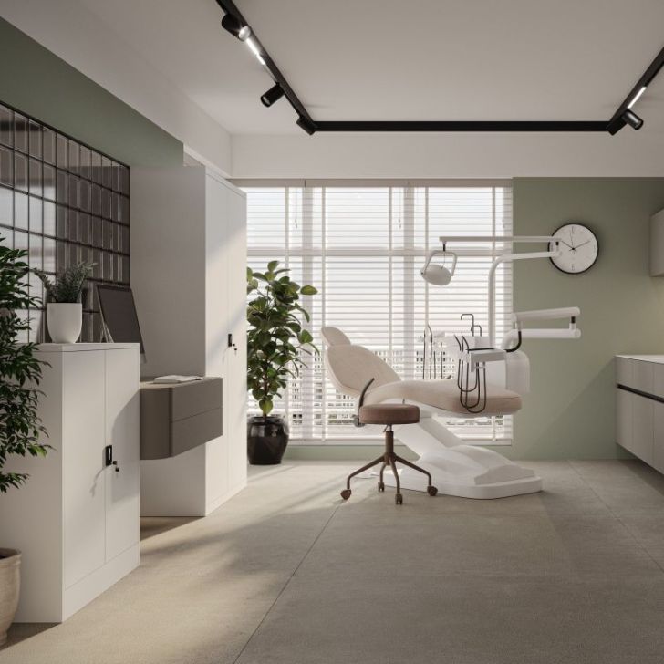 BEATA metāla skapis ar plauktiem, 900 x 930 x 400 mm, balts