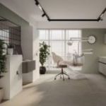 BEATA metāla skapis ar plauktiem, 900 x 930 x 400 mm, balts