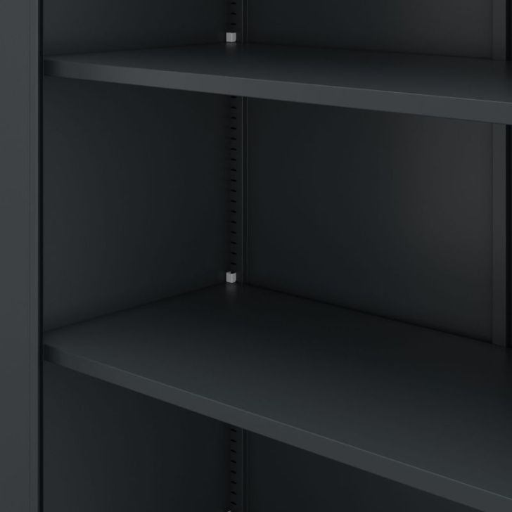 BEATA tērauda biroja skapis, 900 x 930 x 400 mm, antracīta krāsā