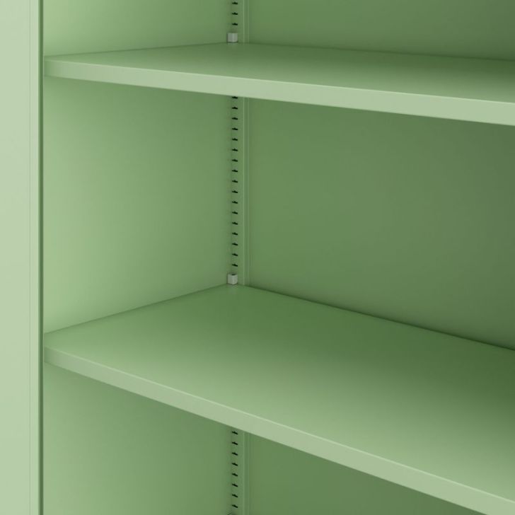 BEATA metāla skapis, 900 x 930 x 400 mm, Fresh Style: pasteļzaļš