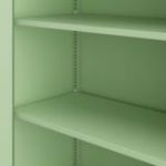 BEATA metāla skapis, 900 x 930 x 400 mm, Fresh Style: pasteļzaļš