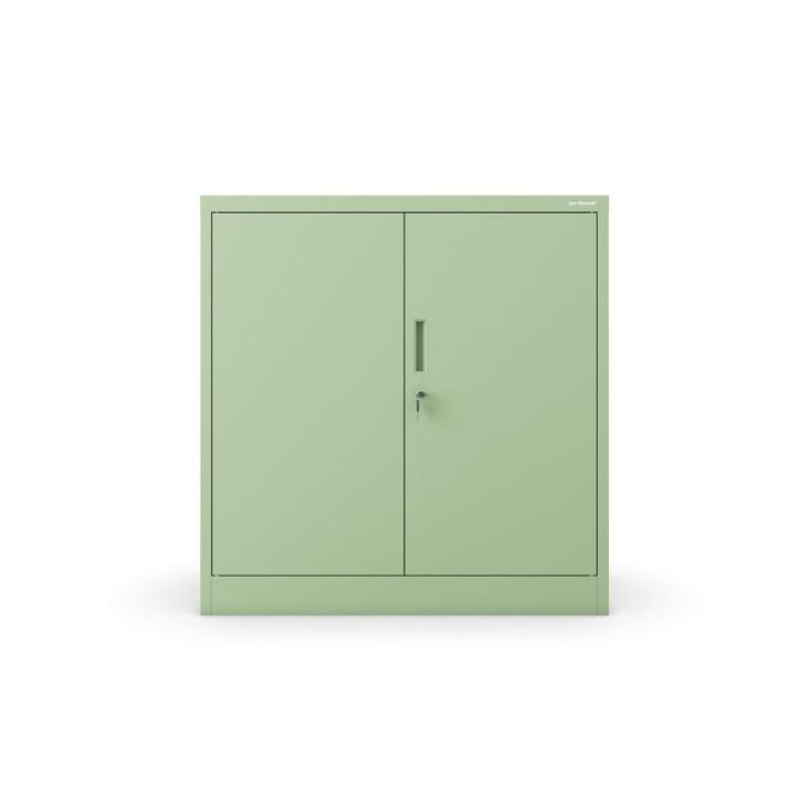 BEATA metāla skapis, 900 x 930 x 400 mm, Fresh Style: pasteļzaļš