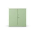 BEATA metāla skapis, 900 x 930 x 400 mm, Fresh Style: pasteļzaļš