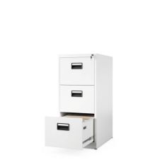 Metāla dokumentu skapis SARA V3, 460 x 1020 x 620 mm, balts 2
