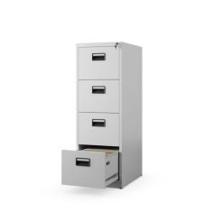 Metāla dokumentu skapis SARA V4, 460 x 1320 x 620 mm, pelēks 2