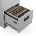 Metāla dokumentu skapis SARA V4, 460 x 1320 x 620 mm, pelēks