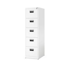 Metāla dokumentu skapis SARA V5, 460 x 1630 x 620 mm, balts