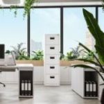 Metāla dokumentu skapis SARA V5, 460 x 1630 x 620 mm, balts