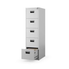 Metāla dokumentu skapis SARA V5, 460 x 1630 x 620 mm, pelēks 2