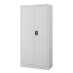 DAWID metāla saimniecības skapis, 900 x 1850 x 400 mm, Smart: pelēks