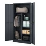 DAWID metāla saimniecības skapis, 900 x 1850 x 400 mm, Smart: antracīts