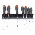 Skrūvgriežu pakaramais 9 gab., tērauds, 32 cm