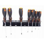 Skrūvgriežu pakaramais 9 gab., tērauds, 32 cm