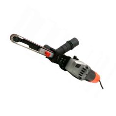 Leņķa slīpmašīnas stiprinājums, jostas vīle