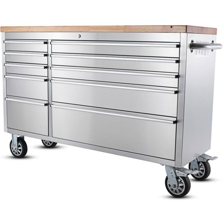 Instrumentu ratiņi 148 cm ar 10 atvilktnēm 55"