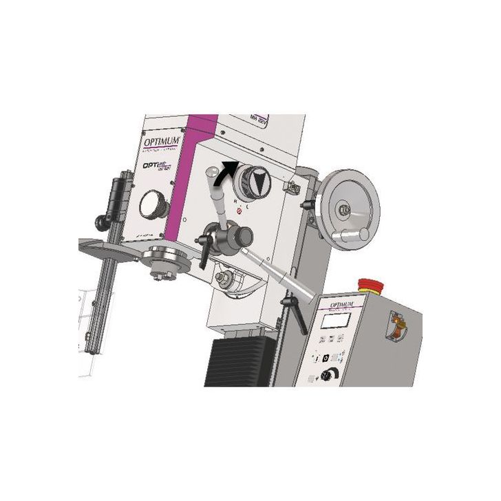 Frēzmašīna Optimum OPTImill MH 22VD