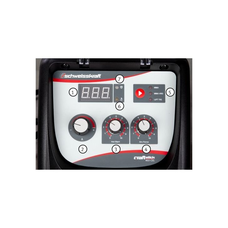 Metināšanas inventors CRAFT-STICK 403 CEL