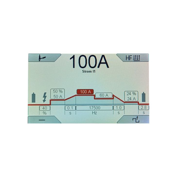 Metināšanas inventors HIGH-TIG PLUS 230 DC