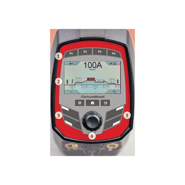 Metināšanas inventors HIGH-TIG PLUS 230 DC