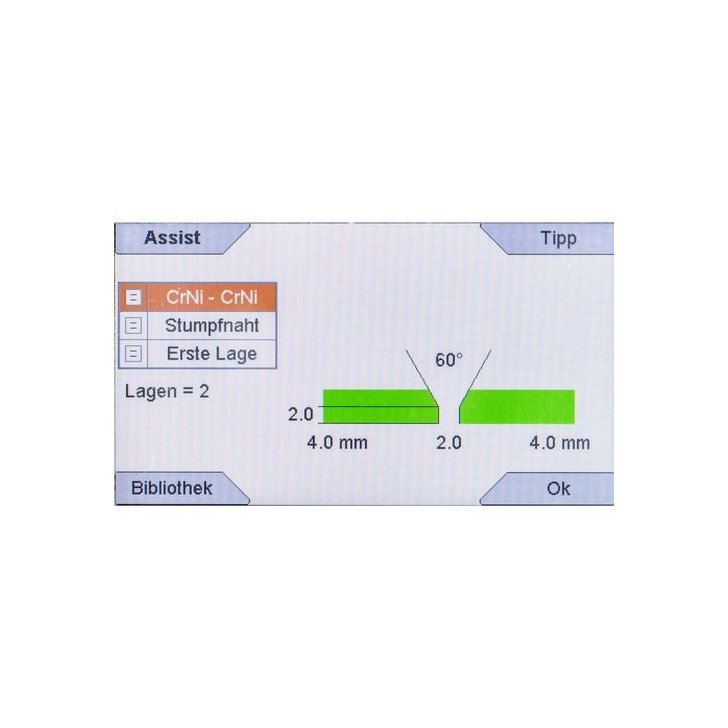 Metināšanas inventors HIGH-TIG PLUS 230 AC/DC