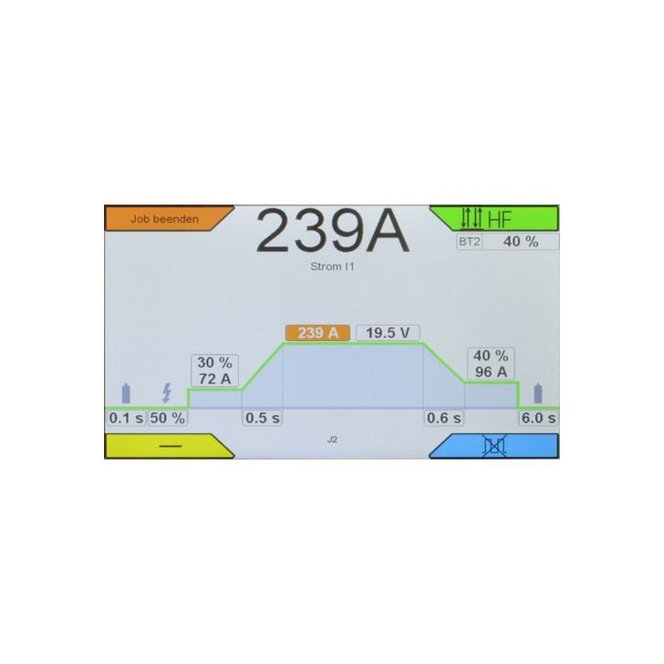 Metināšanas inventors HIGH-TIG digital 310 AC/DC