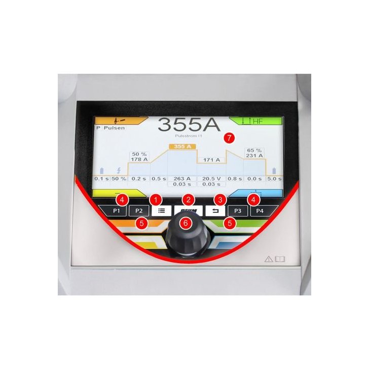 Metināšanas inventors HIGH-TIG digital 310 AC/DC