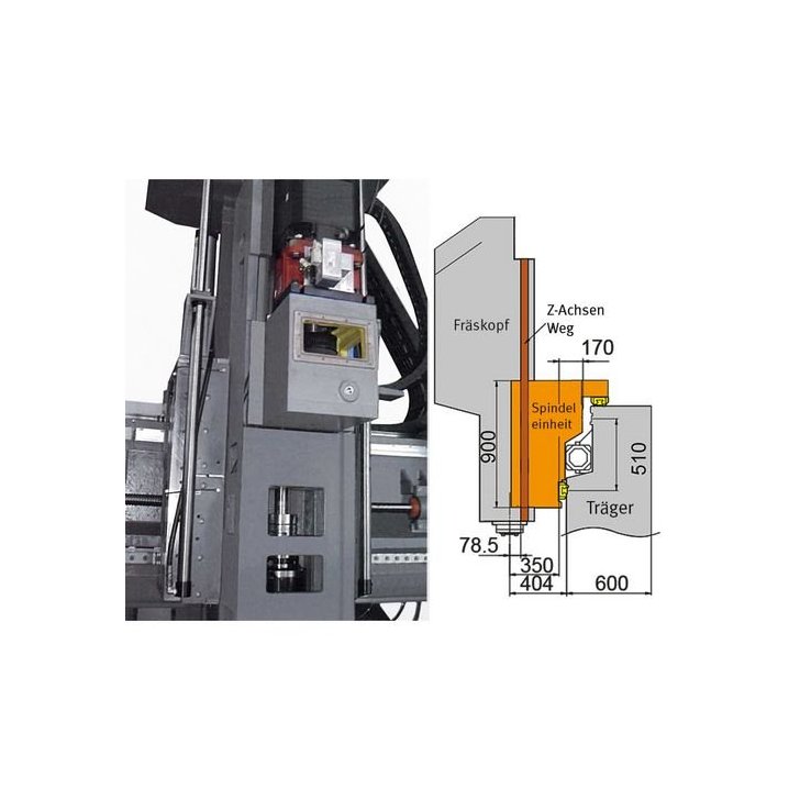 Frēzmašīna CNC OPTImill FP 1840