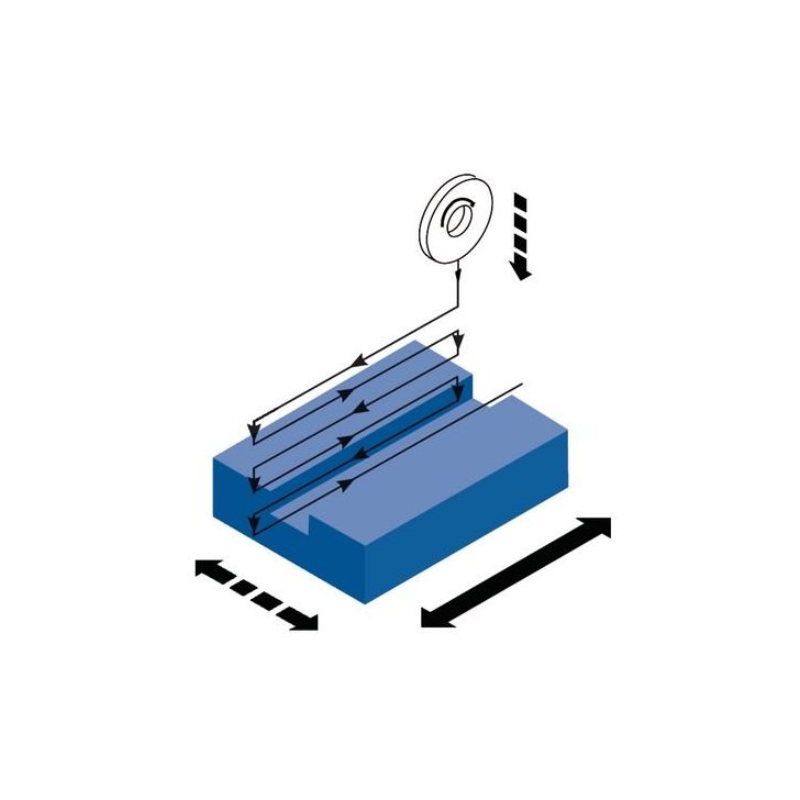 Virsmas slīpmašīna FSM 4080 Lagerausstattung