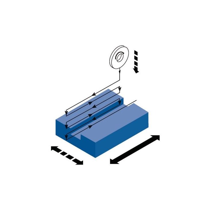Virsmas slīpmašīna FSM 4080 Lagerausstattung