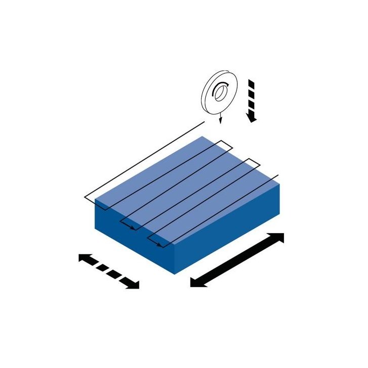 Virsmas slīpmašīna FSM 4080 Lagerausstattung