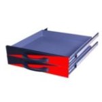 2 x zemas atvilktnes, melnas