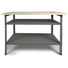 Darba galds ar plauktiem Basic Pro 85 cm
