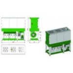 Skaidu nosūcējs HOLZING RLA 300 VIBER Power SAFE 8900 m3h