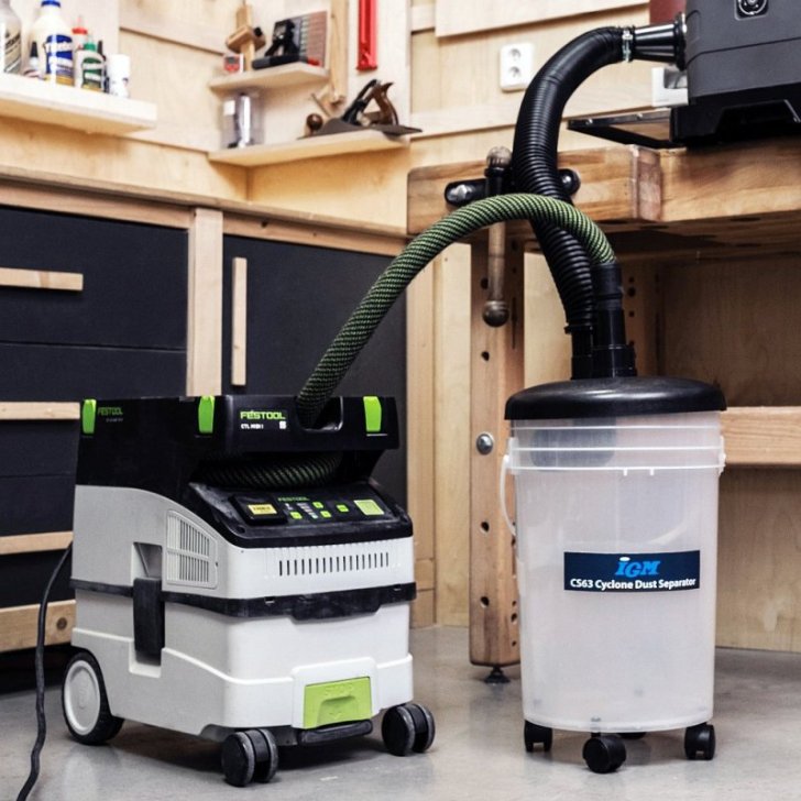 Skaidu nosūcējs - ciklons CS63