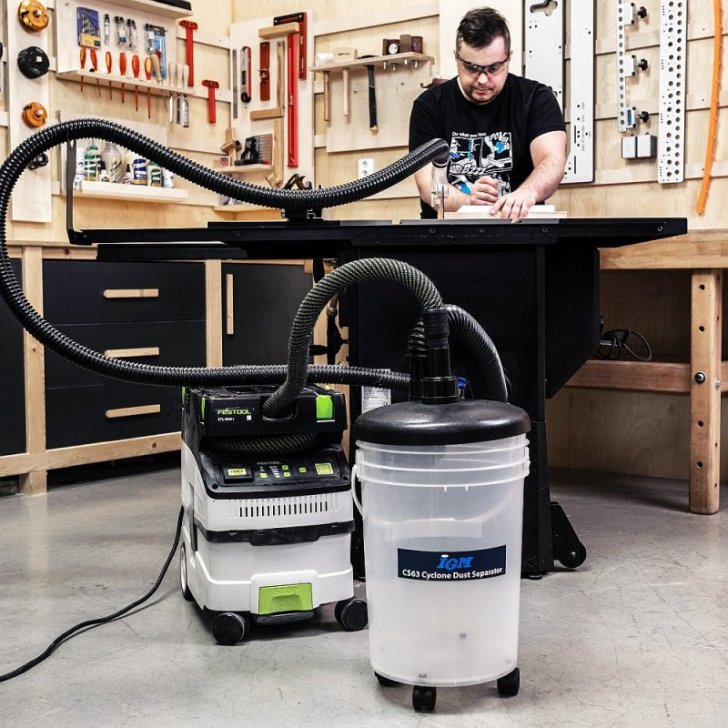 Skaidu nosūcējs - ciklons CS63