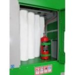 Ugunsdzēsības sistēma putekļu – skaidu nosūcējam