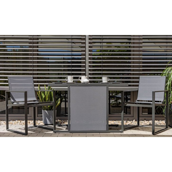 Pieslēdzams balkona un terases mēbeļu komplekts