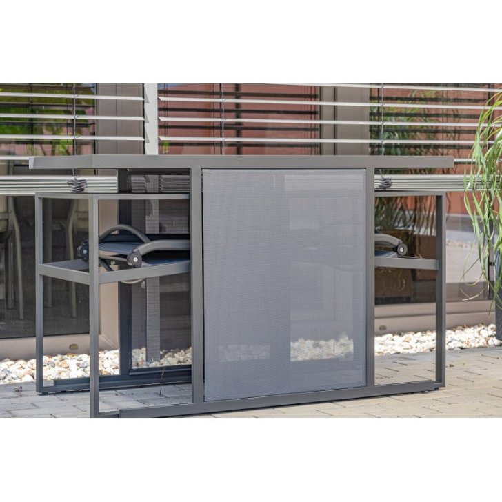 Pieslēdzams balkona un terases mēbeļu komplekts