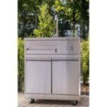 Nerūsējošā tērauda izlietne ar pamata skapi