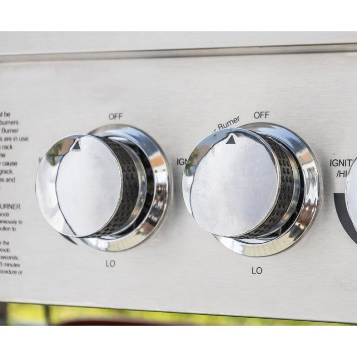 Gāzes grils ar skapi āra virtuvei