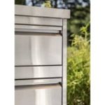 Nerūsējošā tērauda atvilktņu skapis