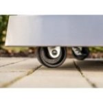 Āra virtuves gāzes grils 6 degļi ledusskapis izlietne nerūsējošais tērauds