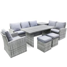 7-daļīgs dārza mēbeļu komplekts Hollywood 2